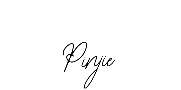 Create a beautiful signature design for name Pinjie. With this signature (Bearetta-2O07w) fonts, you can make a handwritten signature for free. Pinjie signature style 12 images and pictures png