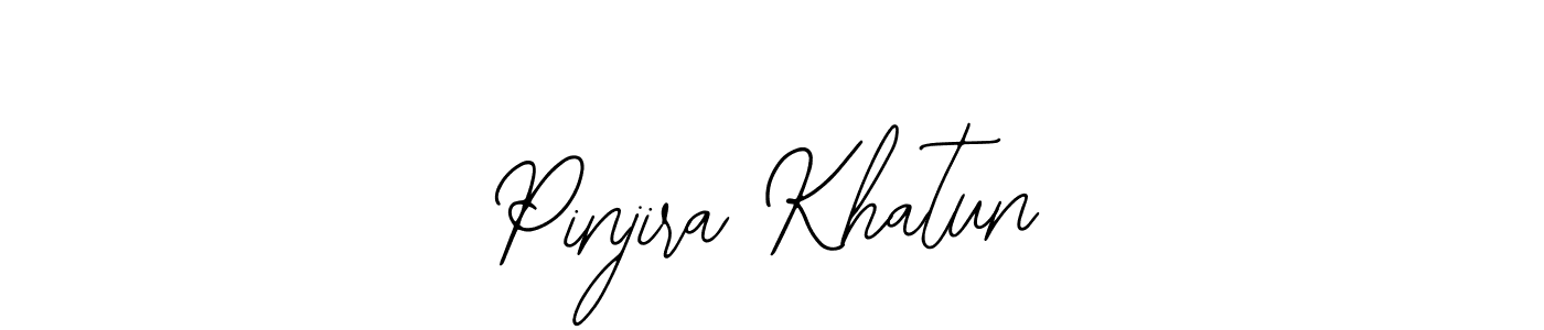 Create a beautiful signature design for name Pinjira Khatun. With this signature (Bearetta-2O07w) fonts, you can make a handwritten signature for free. Pinjira Khatun signature style 12 images and pictures png