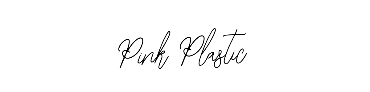 Use a signature maker to create a handwritten signature online. With this signature software, you can design (Bearetta-2O07w) your own signature for name Pink Plastic. Pink Plastic signature style 12 images and pictures png