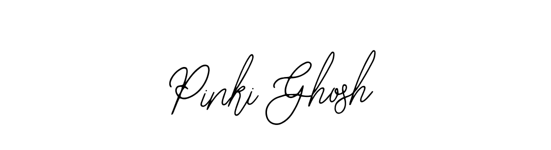 How to make Pinki Ghosh signature? Bearetta-2O07w is a professional autograph style. Create handwritten signature for Pinki Ghosh name. Pinki Ghosh signature style 12 images and pictures png