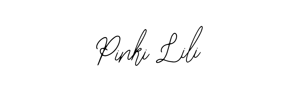 Design your own signature with our free online signature maker. With this signature software, you can create a handwritten (Bearetta-2O07w) signature for name Pinki Lili. Pinki Lili signature style 12 images and pictures png