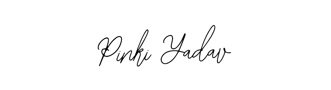 Create a beautiful signature design for name Pinki Yadav. With this signature (Bearetta-2O07w) fonts, you can make a handwritten signature for free. Pinki Yadav signature style 12 images and pictures png