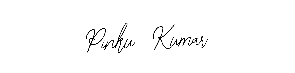 How to make Pinku  Kumar name signature. Use Bearetta-2O07w style for creating short signs online. This is the latest handwritten sign. Pinku  Kumar signature style 12 images and pictures png