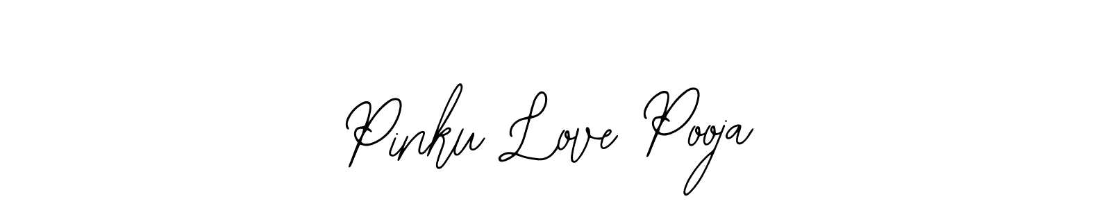 Similarly Bearetta-2O07w is the best handwritten signature design. Signature creator online .You can use it as an online autograph creator for name Pinku Love Pooja. Pinku Love Pooja signature style 12 images and pictures png