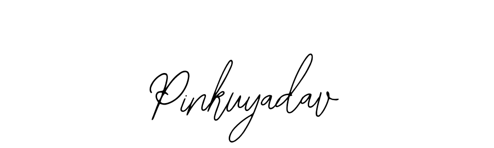 Use a signature maker to create a handwritten signature online. With this signature software, you can design (Bearetta-2O07w) your own signature for name Pinkuyadav. Pinkuyadav signature style 12 images and pictures png