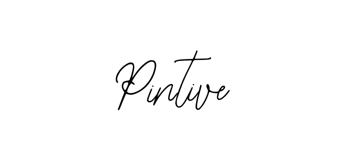 if you are searching for the best signature style for your name Pintive. so please give up your signature search. here we have designed multiple signature styles  using Bearetta-2O07w. Pintive signature style 12 images and pictures png