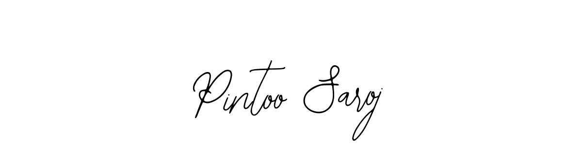 Pintoo Saroj stylish signature style. Best Handwritten Sign (Bearetta-2O07w) for my name. Handwritten Signature Collection Ideas for my name Pintoo Saroj. Pintoo Saroj signature style 12 images and pictures png