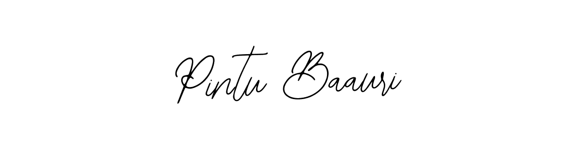 Bearetta-2O07w is a professional signature style that is perfect for those who want to add a touch of class to their signature. It is also a great choice for those who want to make their signature more unique. Get Pintu Baauri name to fancy signature for free. Pintu Baauri signature style 12 images and pictures png