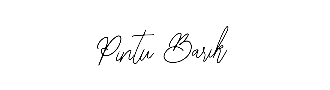 Make a beautiful signature design for name Pintu Barik. Use this online signature maker to create a handwritten signature for free. Pintu Barik signature style 12 images and pictures png