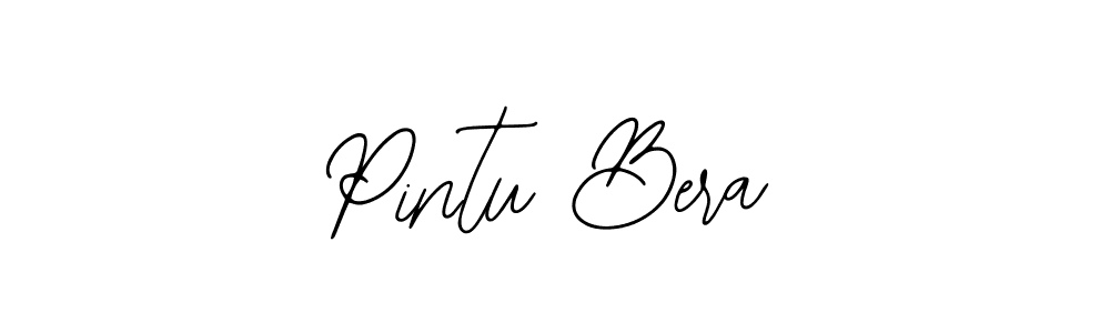 Bearetta-2O07w is a professional signature style that is perfect for those who want to add a touch of class to their signature. It is also a great choice for those who want to make their signature more unique. Get Pintu Bera name to fancy signature for free. Pintu Bera signature style 12 images and pictures png