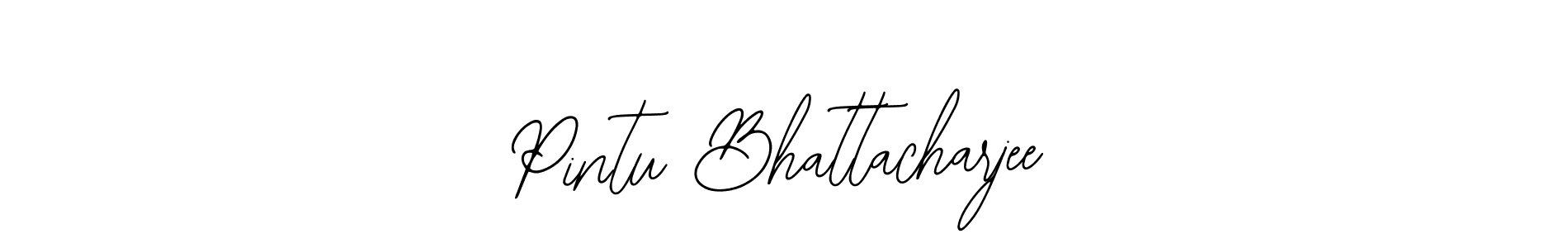 It looks lik you need a new signature style for name Pintu Bhattacharjee. Design unique handwritten (Bearetta-2O07w) signature with our free signature maker in just a few clicks. Pintu Bhattacharjee signature style 12 images and pictures png