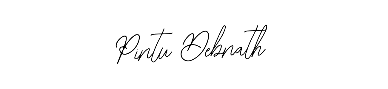 The best way (Bearetta-2O07w) to make a short signature is to pick only two or three words in your name. The name Pintu Debnath include a total of six letters. For converting this name. Pintu Debnath signature style 12 images and pictures png