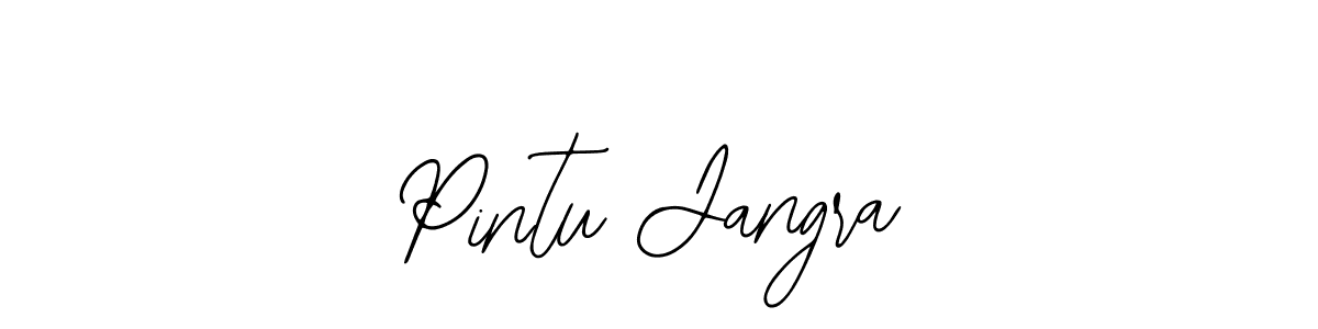 See photos of Pintu Jangra official signature by Spectra . Check more albums & portfolios. Read reviews & check more about Bearetta-2O07w font. Pintu Jangra signature style 12 images and pictures png