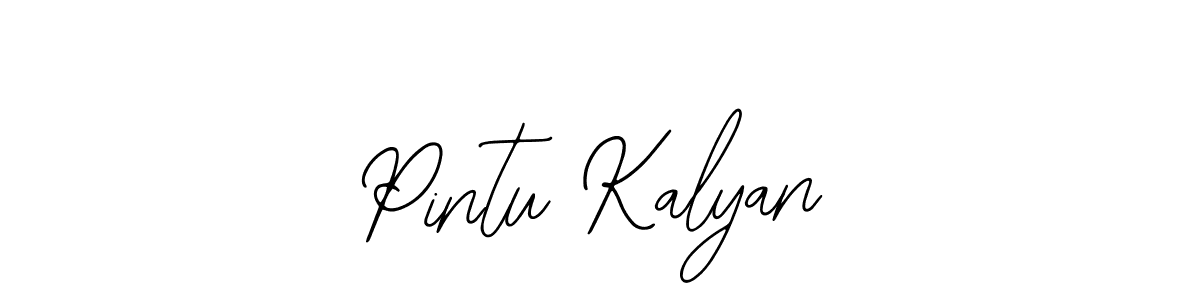 Also You can easily find your signature by using the search form. We will create Pintu Kalyan name handwritten signature images for you free of cost using Bearetta-2O07w sign style. Pintu Kalyan signature style 12 images and pictures png