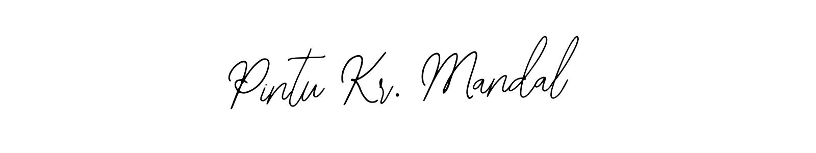 Once you've used our free online signature maker to create your best signature Bearetta-2O07w style, it's time to enjoy all of the benefits that Pintu Kr. Mandal name signing documents. Pintu Kr. Mandal signature style 12 images and pictures png