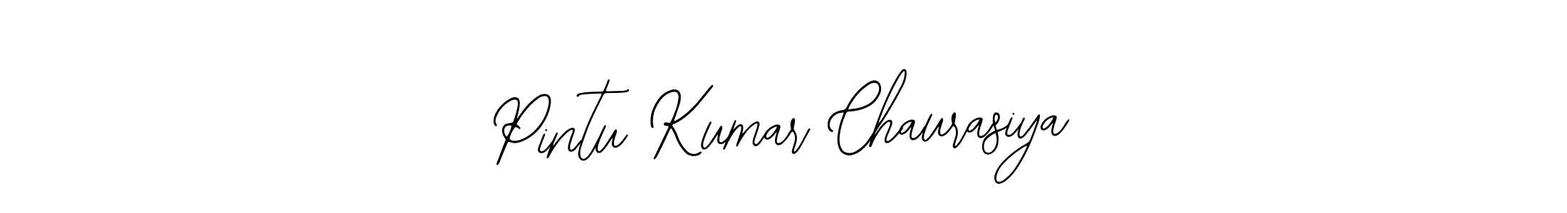 Make a beautiful signature design for name Pintu Kumar Chaurasiya. With this signature (Bearetta-2O07w) style, you can create a handwritten signature for free. Pintu Kumar Chaurasiya signature style 12 images and pictures png