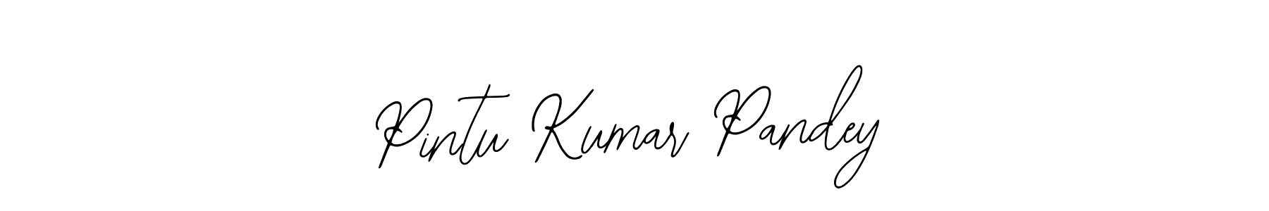 How to make Pintu Kumar Pandey signature? Bearetta-2O07w is a professional autograph style. Create handwritten signature for Pintu Kumar Pandey name. Pintu Kumar Pandey signature style 12 images and pictures png