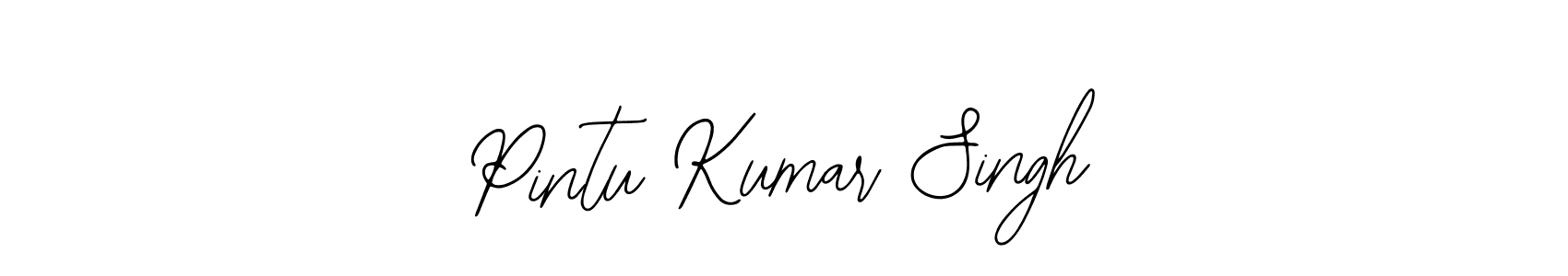 Pintu Kumar Singh stylish signature style. Best Handwritten Sign (Bearetta-2O07w) for my name. Handwritten Signature Collection Ideas for my name Pintu Kumar Singh. Pintu Kumar Singh signature style 12 images and pictures png