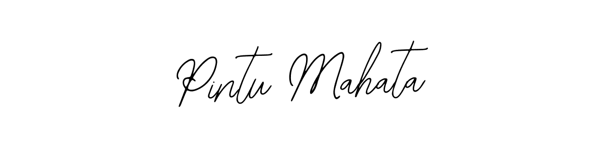 See photos of Pintu Mahata official signature by Spectra . Check more albums & portfolios. Read reviews & check more about Bearetta-2O07w font. Pintu Mahata signature style 12 images and pictures png