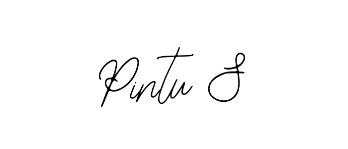 It looks lik you need a new signature style for name Pintu S. Design unique handwritten (Bearetta-2O07w) signature with our free signature maker in just a few clicks. Pintu S signature style 12 images and pictures png