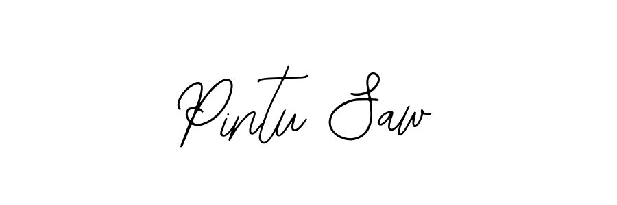 Make a beautiful signature design for name Pintu Saw. With this signature (Bearetta-2O07w) style, you can create a handwritten signature for free. Pintu Saw signature style 12 images and pictures png