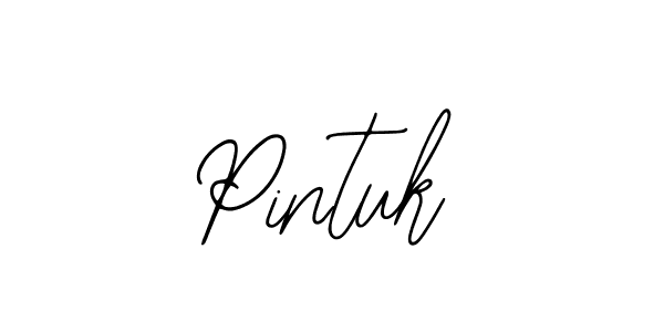 if you are searching for the best signature style for your name Pintuk. so please give up your signature search. here we have designed multiple signature styles  using Bearetta-2O07w. Pintuk signature style 12 images and pictures png