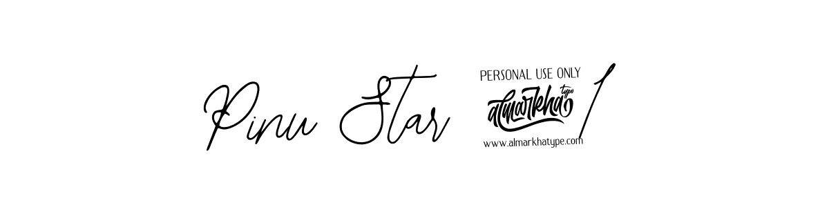 Design your own signature with our free online signature maker. With this signature software, you can create a handwritten (Bearetta-2O07w) signature for name Pinu Star 21. Pinu Star 21 signature style 12 images and pictures png