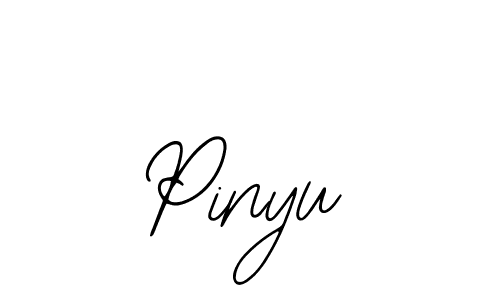 Design your own signature with our free online signature maker. With this signature software, you can create a handwritten (Bearetta-2O07w) signature for name Pinyu. Pinyu signature style 12 images and pictures png