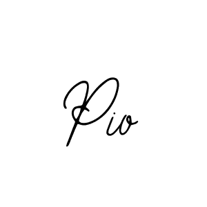 How to make Pio signature? Bearetta-2O07w is a professional autograph style. Create handwritten signature for Pio name. Pio signature style 12 images and pictures png