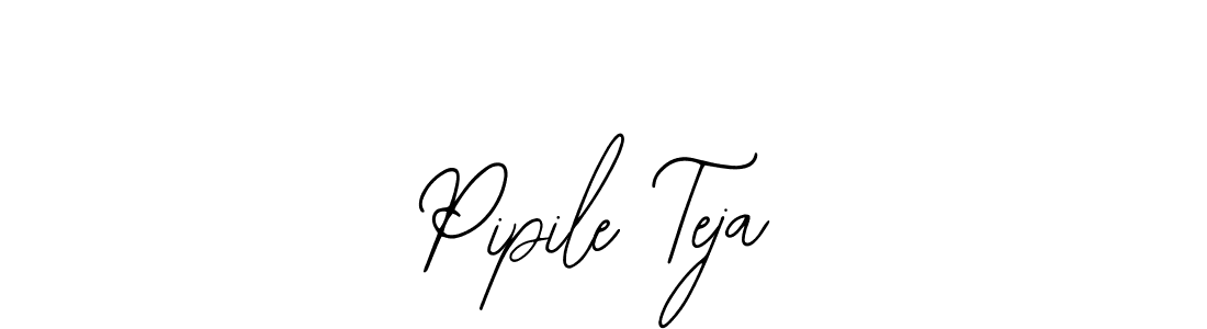 Also we have Pipile Teja name is the best signature style. Create professional handwritten signature collection using Bearetta-2O07w autograph style. Pipile Teja signature style 12 images and pictures png