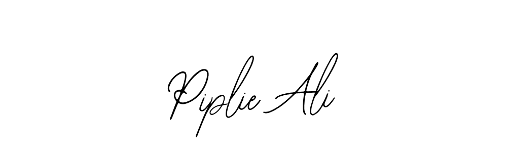 It looks lik you need a new signature style for name Piplie Ali. Design unique handwritten (Bearetta-2O07w) signature with our free signature maker in just a few clicks. Piplie Ali signature style 12 images and pictures png