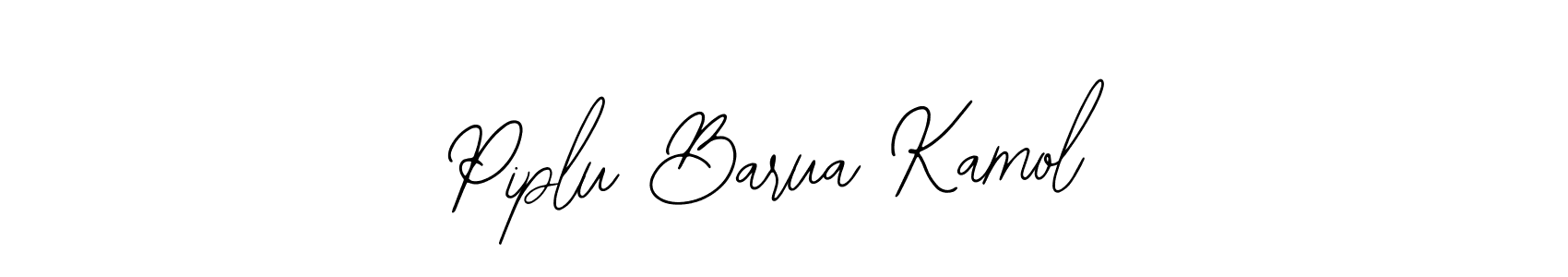 Make a beautiful signature design for name Piplu Barua Kamol. With this signature (Bearetta-2O07w) style, you can create a handwritten signature for free. Piplu Barua Kamol signature style 12 images and pictures png