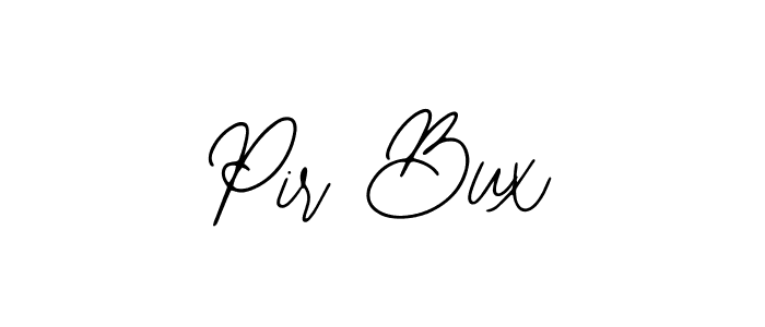 You should practise on your own different ways (Bearetta-2O07w) to write your name (Pir Bux) in signature. don't let someone else do it for you. Pir Bux signature style 12 images and pictures png