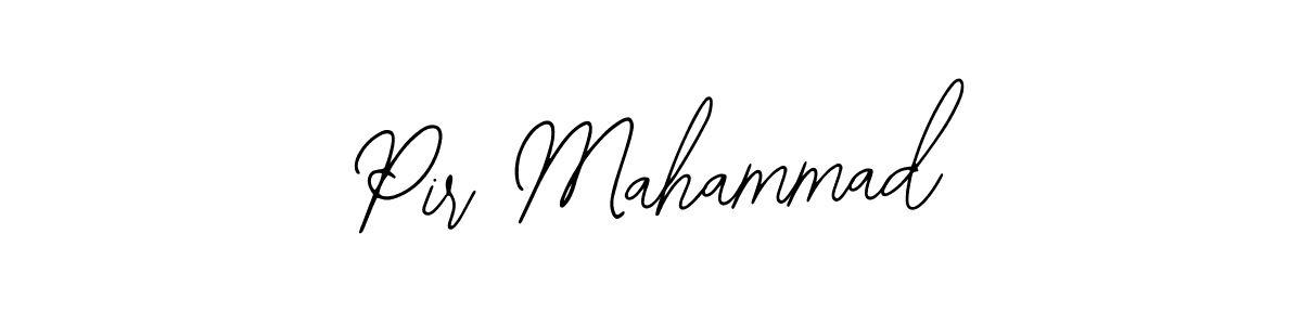 Create a beautiful signature design for name Pir Mahammad. With this signature (Bearetta-2O07w) fonts, you can make a handwritten signature for free. Pir Mahammad signature style 12 images and pictures png