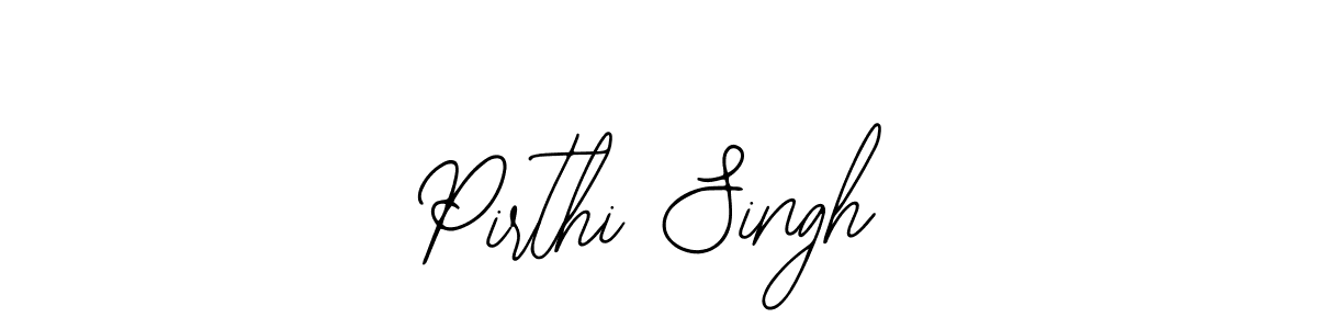 Make a beautiful signature design for name Pirthi Singh. Use this online signature maker to create a handwritten signature for free. Pirthi Singh signature style 12 images and pictures png