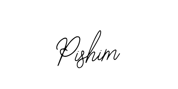 Use a signature maker to create a handwritten signature online. With this signature software, you can design (Bearetta-2O07w) your own signature for name Pishim. Pishim signature style 12 images and pictures png