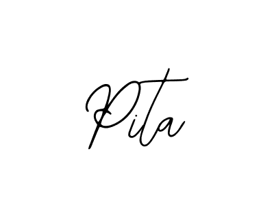 Use a signature maker to create a handwritten signature online. With this signature software, you can design (Bearetta-2O07w) your own signature for name Pita. Pita signature style 12 images and pictures png
