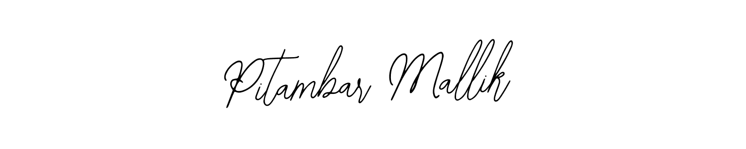 Use a signature maker to create a handwritten signature online. With this signature software, you can design (Bearetta-2O07w) your own signature for name Pitambar Mallik. Pitambar Mallik signature style 12 images and pictures png