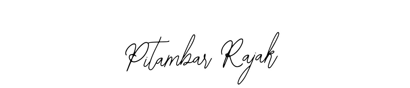 Pitambar Rajak stylish signature style. Best Handwritten Sign (Bearetta-2O07w) for my name. Handwritten Signature Collection Ideas for my name Pitambar Rajak. Pitambar Rajak signature style 12 images and pictures png