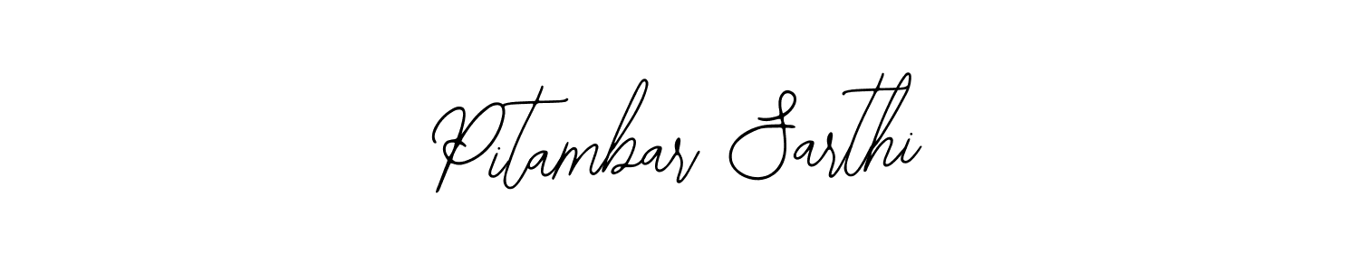 Bearetta-2O07w is a professional signature style that is perfect for those who want to add a touch of class to their signature. It is also a great choice for those who want to make their signature more unique. Get Pitambar Sarthi name to fancy signature for free. Pitambar Sarthi signature style 12 images and pictures png