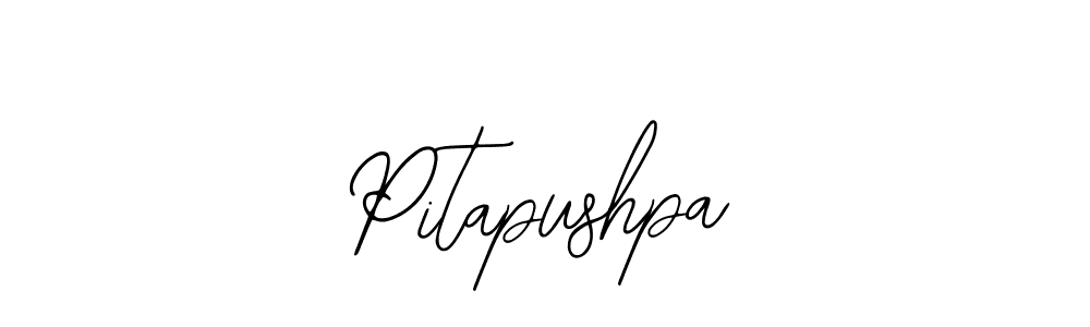 Also You can easily find your signature by using the search form. We will create Pitapushpa name handwritten signature images for you free of cost using Bearetta-2O07w sign style. Pitapushpa signature style 12 images and pictures png