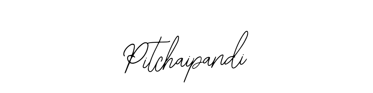 You should practise on your own different ways (Bearetta-2O07w) to write your name (Pitchaipandi) in signature. don't let someone else do it for you. Pitchaipandi signature style 12 images and pictures png