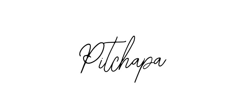 Similarly Bearetta-2O07w is the best handwritten signature design. Signature creator online .You can use it as an online autograph creator for name Pitchapa. Pitchapa signature style 12 images and pictures png