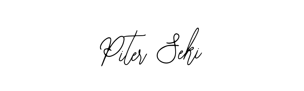 Also we have Piter Seki name is the best signature style. Create professional handwritten signature collection using Bearetta-2O07w autograph style. Piter Seki signature style 12 images and pictures png