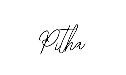 Design your own signature with our free online signature maker. With this signature software, you can create a handwritten (Bearetta-2O07w) signature for name Pitha. Pitha signature style 12 images and pictures png