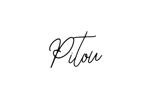 Create a beautiful signature design for name Pitou. With this signature (Bearetta-2O07w) fonts, you can make a handwritten signature for free. Pitou signature style 12 images and pictures png