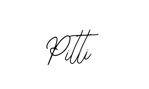 How to Draw Pitti signature style? Bearetta-2O07w is a latest design signature styles for name Pitti. Pitti signature style 12 images and pictures png