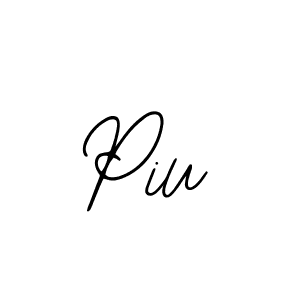 Make a beautiful signature design for name Piu. Use this online signature maker to create a handwritten signature for free. Piu signature style 12 images and pictures png