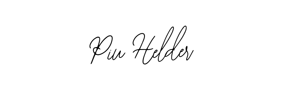 Create a beautiful signature design for name Piu Helder. With this signature (Bearetta-2O07w) fonts, you can make a handwritten signature for free. Piu Helder signature style 12 images and pictures png