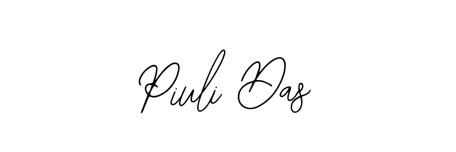 Create a beautiful signature design for name Piuli Das. With this signature (Bearetta-2O07w) fonts, you can make a handwritten signature for free. Piuli Das signature style 12 images and pictures png